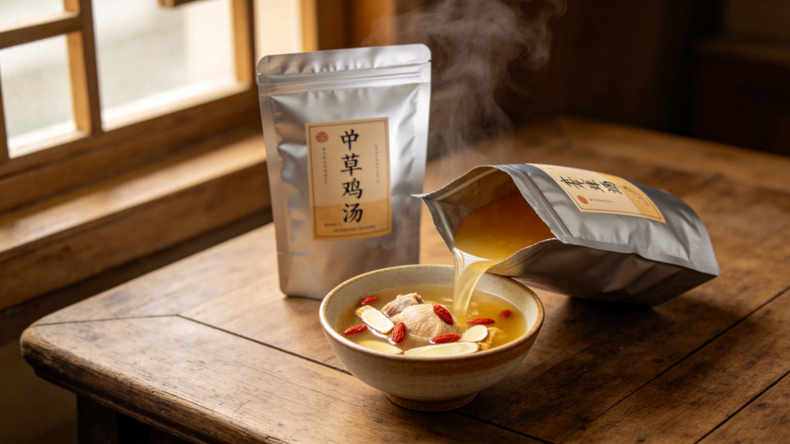 Últimos casos de empresas China OEM Soup Pouch Manufacturer   Custom Retort Pouch Soups