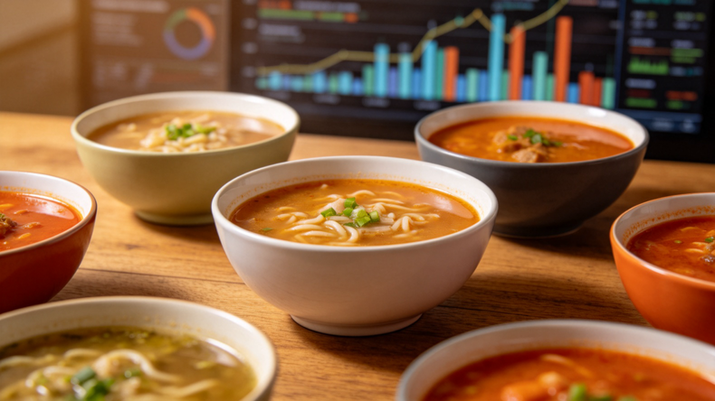 Últimos casos de empresas Crescimento do mercado OEM de sopa instantânea: tendências globais, análise regional e marca própria para marcas de sopa nutritiva