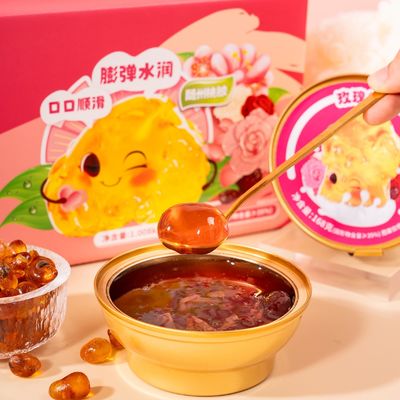 comprar Rosa goma de pêssego flores perfumadas portátil caixa de presente fofinho suave suave e perfumado para todas as estações Fabricação em linha