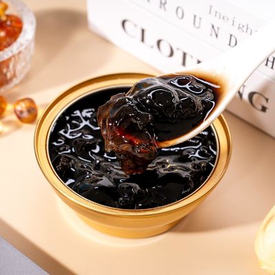 comprar Chaoshan Herbal Jelly com pastilha de pêssego para limpar o calor e aliviar o calor do verão, uma sobremesa única, sem aditivos. Fabricação em linha