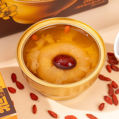 comprar Sopa de pêra Tremella instantânea com casca de tangerina envelhecida Colageno à base de plantas sobremesa Baixo teor de açúcar Sem conservantes Apoio à saúde intestinal Fabricação em linha
