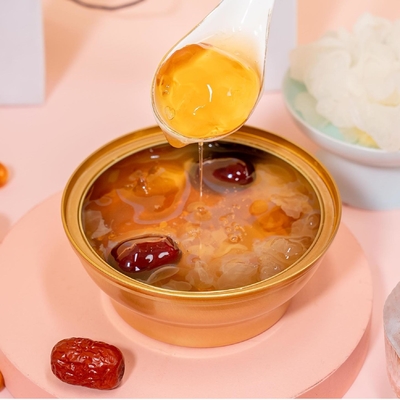 comprar Ervas naturais Gengibre Data Osmanthus Sopa de goma de pêssego guisado para saúde da pele Colágeno natural Bem-estar e beleza das mulheres de dentro Fabricação em linha