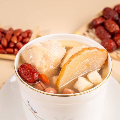 Bom preço Gastrodia Huai Shan Sopa de Frango Instantânea Esterilização a Alta Temperatura on-line