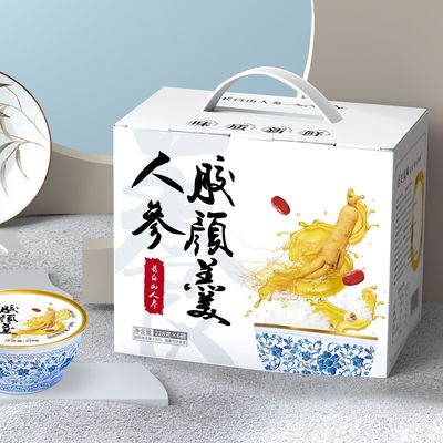 Bom preço Ginseng colágeno sobremesa ginseng nutritivo refrescar e reabastecer a vitalidade cheia de colágeno on-line
