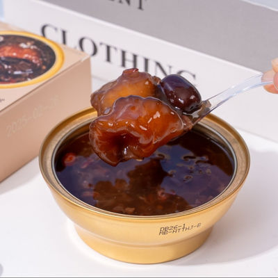 Bom preço Suplementação de colágeno Açúcar castanho Gengibre Peixe Maçã Minhoca Leve e repelente de frio Rico em minerais naturais Suplemento nutricional conveniente e pronto para comer on-line