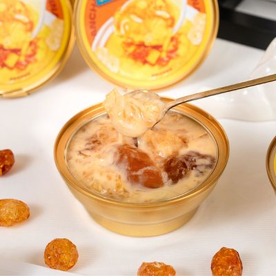 Bom preço Goma de pêssego Mango Pomelo sobremesa bebida 168g baseada em plantas geleia de ervas apoia hidratação da pele nutritivo Pronto para comer baixo teor de açúcar alimentos funcionais de beleza on-line