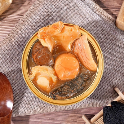 Bom preço Sopa Premium de Barbatana de Peixe Abalone Dourado para Suporte Imunológico, Rica em Colágeno, Caldo Chinês de Bem-Estar para Anti-Envelhecimento e Suporte Imunológico on-line