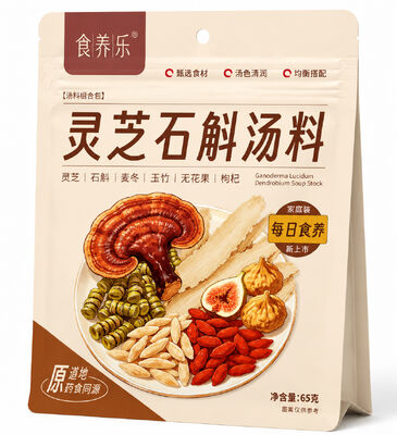 Bom preço Premium Wild Reishi Mushroom & Dendrobium Vitality Nutritive Soup Blend: 6 em 1 Sopa de Ervas Nutritiva com Ingredientes Geo-autênticos de Homologia Medicinal, Fórmula Suave para Aumentar a Imunidade on-line